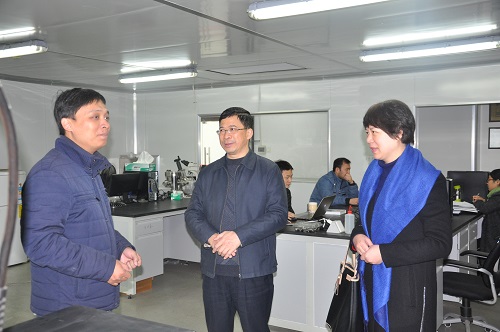 省发改委副主任詹晨辉调研火炬高新区石墨烯产业发展